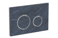 Клавиша смыва Geberit Sigma Type 21 115.884.JM.1, плитка Mustang, глянцевый хром - Gidratop.ru изображение