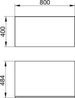 Тумба под раковину Keuco Edition 90, 80 см подвесная, белый матовый, 39026380000 - Gidratop.ru изображение