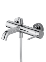 Смеситель для ванны с душем WONZON & WOGHAND STICK, Хром (WW-88639017-CR) - Gidratop.ru изображение