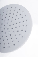 CZR-B-TDD-25-BIO Верхний душ круглый, диаметр 25 см, исполнение белый матовый - Gidratop.ru изображение