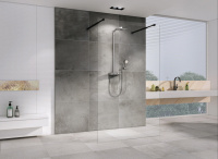 Душевая перегородка ABBER Immer Offen AG68120B8 - Gidratop.ru изображение