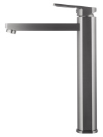 Смеситель для раковины высокий WONZON & WOGHAND FRAME, Темный графит (WW-88239010-BGM) - Gidratop.ru изображение
