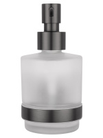 Дозатор мыла WONZON & WOGHAND GRAFFITY, Темный графит (WW-9333-BGM) - Gidratop.ru изображение