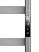 Полотенцесушитель электрический напольный WONZON & WOGHAND BREMEN, Темный графит (WW-A207-GM) - Gidratop.ru изображение