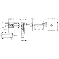 Сифон внутристенный для раковины Geberit 151.120.11.1 - Gidratop.ru изображение