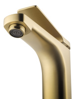 Смеситель для раковины WONZON & WOGHAND, Брашированное золото (WW-XH-013-BG) - Gidratop.ru изображение