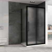 Душевой уголок ABBER Schwarzer Diamant AG30100BMH-S80BM - Gidratop.ru изображение