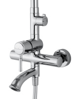 Душевая система WONZON & WOGHAND TOR, Хром (WW-88047073-CR) - Gidratop.ru изображение