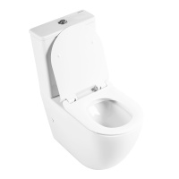 Унитаз-компакт безободковый BelBagno SFERA-R BB2141CPR/ BB2111SC - Gidratop.ru изображение