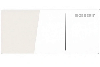 Клавиша Geberit Sigma Type 70 115.635.SI.1, белое стекло
