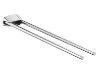 Полотенцедержатель Keuco City.2 02718010000 43 см двойной поворотный, хром - Gidratop.ru изображение