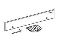 Декоративный элемент для внутристенного трапа Geberit 154.337.FW.1, нержавеющая сталь, с фиксаторами - Gidratop.ru изображение