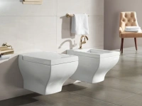 Унитаз Villeroy & Boch La Belle 562710R1 38.5 x 58.5 x 36 см подвесной, белый - Gidratop.ru изображение