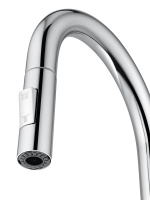 Смеситель для кухни с выдвижным изливом WONZON & WOGHAND, Хром (WW-A20782-CR) - Gidratop.ru изображение