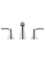 Смеситель для раковины на 3 отверстия WONZON & WOGHAND FLEX, Хром (WW-88083095-CR) - Gidratop.ru изображение