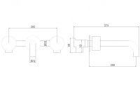 Смеситель ABBER Wasser Kreis AF81122RG для раковины скрытого монтажа, розовое золото - Gidratop.ru изображение