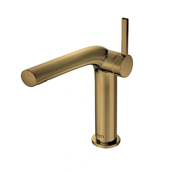 Смеситель Keuco Edition 400 51502030000 для раковины, с донным клапаном, цвет бронза шлифованная