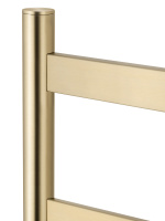 Полотенцесушитель электрический напольный WONZON & WOGHAND ESSEN, Брашированное золото (WW-A407-BG) - Gidratop.ru изображение