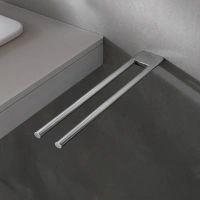 Полотенцедержатель Keuco Edition 400 11518010000 двойной, 45 см, хром - Gidratop.ru изображение