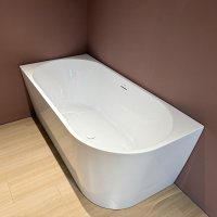 Акриловая ванна ABBER AB9502-1.8 L белая - Gidratop.ru изображение