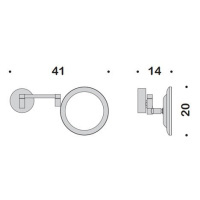 Colombo Complementi Зеркало косметическое, увеличение х3, цвет: хром - Gidratop.ru изображение
