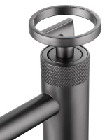 Смеситель для раковины WONZON & WOGHAND, Темный графит (WW-H1065-BGG) - Gidratop.ru изображение