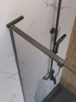 Душевая перегородка BelBagno UNO-L-1-TB-70-C-GM - Gidratop.ru изображение