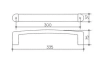 Поручень Keuco Elegance New 11607 010000 - Gidratop.ru изображение
