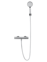 Смеситель для душа с термостатом WONZON & WOGHAND INN 6, Хром (WW-B2029-A-CR) - Gidratop.ru изображение