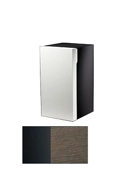 Шкаф Keuco Edition 300 30330 399001 подвесной 35 см, корпус антрацит, фасад шпон дуба, петли слева