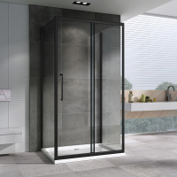 Душевой уголок ABBER Schwarzer Diamant AG30150BH-S85B-S85B - Gidratop.ru изображение