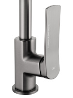 Смеситель для кухни WONZON & WOGHAND, Темный графит (WW-L1006-BGG) - Gidratop.ru изображение