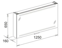 Зеркальный шкаф Keuco Edition 300 30202 171201 - Gidratop.ru изображение