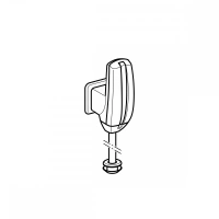 Система электронного управления смывом писсуара Geberit 115.805.46.1, питание от батарей, подвод воды сзади - Gidratop.ru изображение