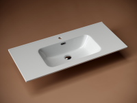 Умывальник накладной прямоугольный Element 1010x465x180мм - Gidratop.ru изображение