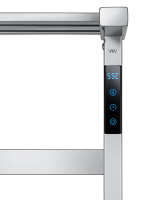 Полотенцесушитель электрический WONZON & WOGHAND FRANKFURT, Хром (WW-A1026-CR) - Gidratop.ru изображение