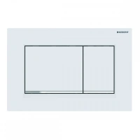 Клавиша Geberit Sigma 115.883.JT.1 Type 30, пластик, белый (не оставляет отпечатки пальцев) - Gidratop.ru изображение