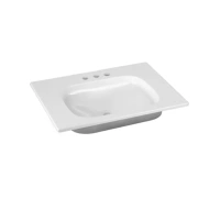 Раковина Keuco Royal Universe 32751316503 65.5 см 3 отверстия под смеситель, белый - Gidratop.ru изображение