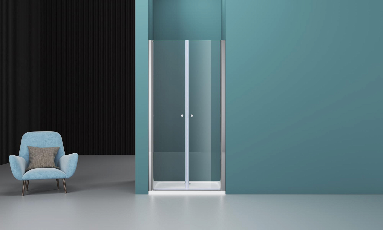 Душевая дверь BelBagno ETNA-B-2-150-C-Cr