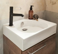 Раковина Jacob Delafon Odeon Rive Gauche 45 см, белая, EGN112-00 - Gidratop.ru изображение