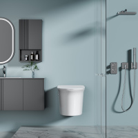 Унитаз ABBER Bequem AC1124P подвесной белый с импульсным смывом - Gidratop.ru изображение