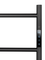 Полотенцесушитель электрический WONZON & WOGHAND BONN, Темный графит (WW-AL405-GM) - Gidratop.ru изображение