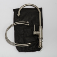 Смеситель для кухни, нержавеющая сталь, исполнение сатин BB-LAM09B-IN - Gidratop.ru изображение