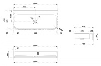 Раковина подвесная ABBER Stein AS2652-1.0 белая матовая - Gidratop.ru изображение