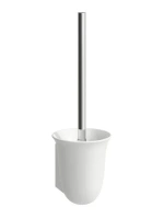 Ершик New Classic 8.7385.2.757.000.1 с настенным держателем, керамика, белый матовый - Gidratop.ru изображение