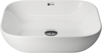 Умывальник чаша ELEMENT накладная прямоугольная 500x395x140мм - Gidratop.ru изображение