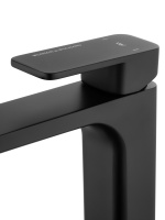 Смеситель для раковины высокий WONZON & WOGHAND ARNIE, Черный матовый (WW-691104-MB) - Gidratop.ru изображение