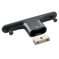 Крючок двойной Keuco Edition 400 11515130000, хром черный шлифованный - Gidratop.ru изображение