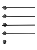 Полотенцесушитель электрический встраиваемый WONZON & WOGHAND DORTMUND, Темный графит (WW-A364-GM) - Gidratop.ru изображение