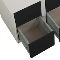 BELLAGIO Шкафчик подвесной совместимый с базой под раковину 54718 Grafite  35x46x48 - Gidratop.ru изображение